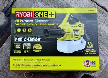 New Cordless chemical fogger e