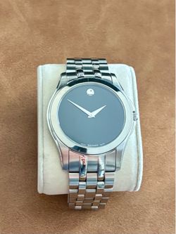 Movado museum classic stainless steel