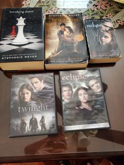 3 Libros Y 2 Peliculas De Twilight