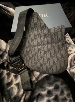 Grey Saddle Bag