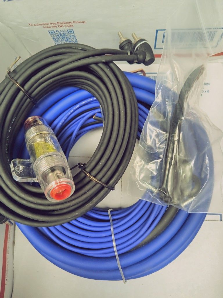 Sky High 4 gauge Amplifier Installation Kit. High quality full kit delivery Portland Vancouver