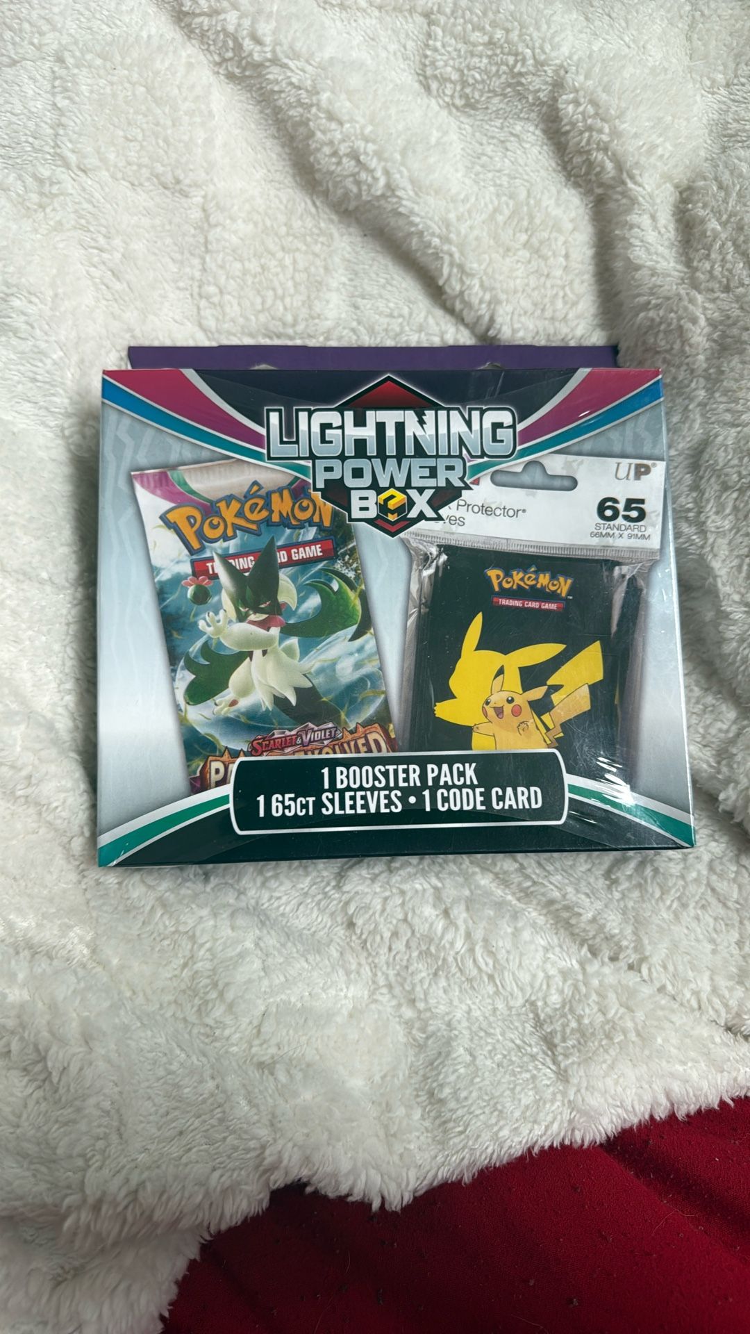 Pokémon Lightning Power Box Cards