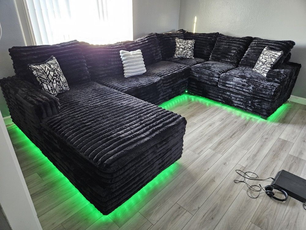 Brand New Sectional Custom Made W/ LED $1699