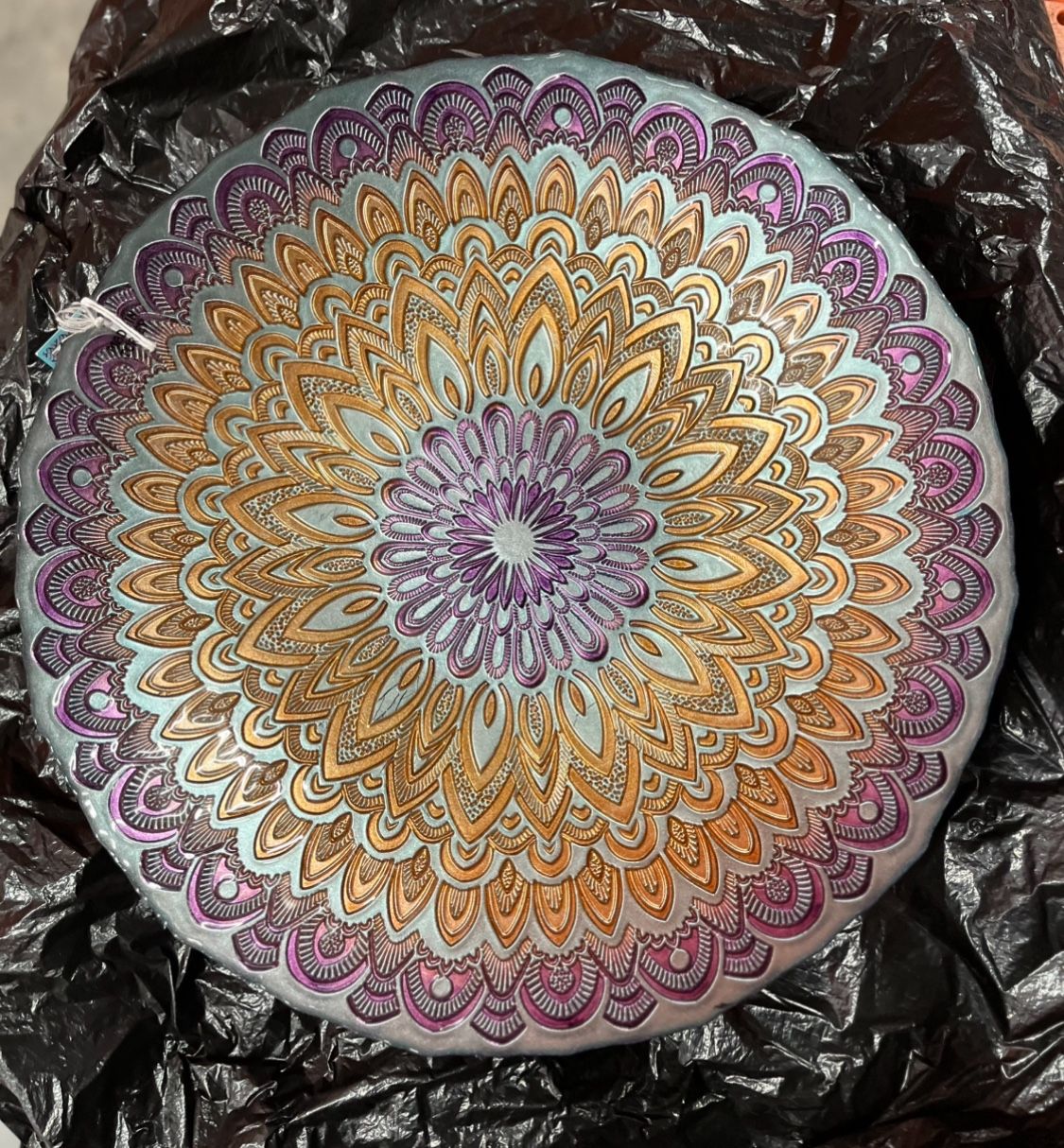 Decorative Turkish Glass Bowl