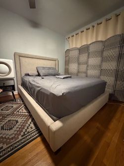 Queen Bed including box spring and mattress