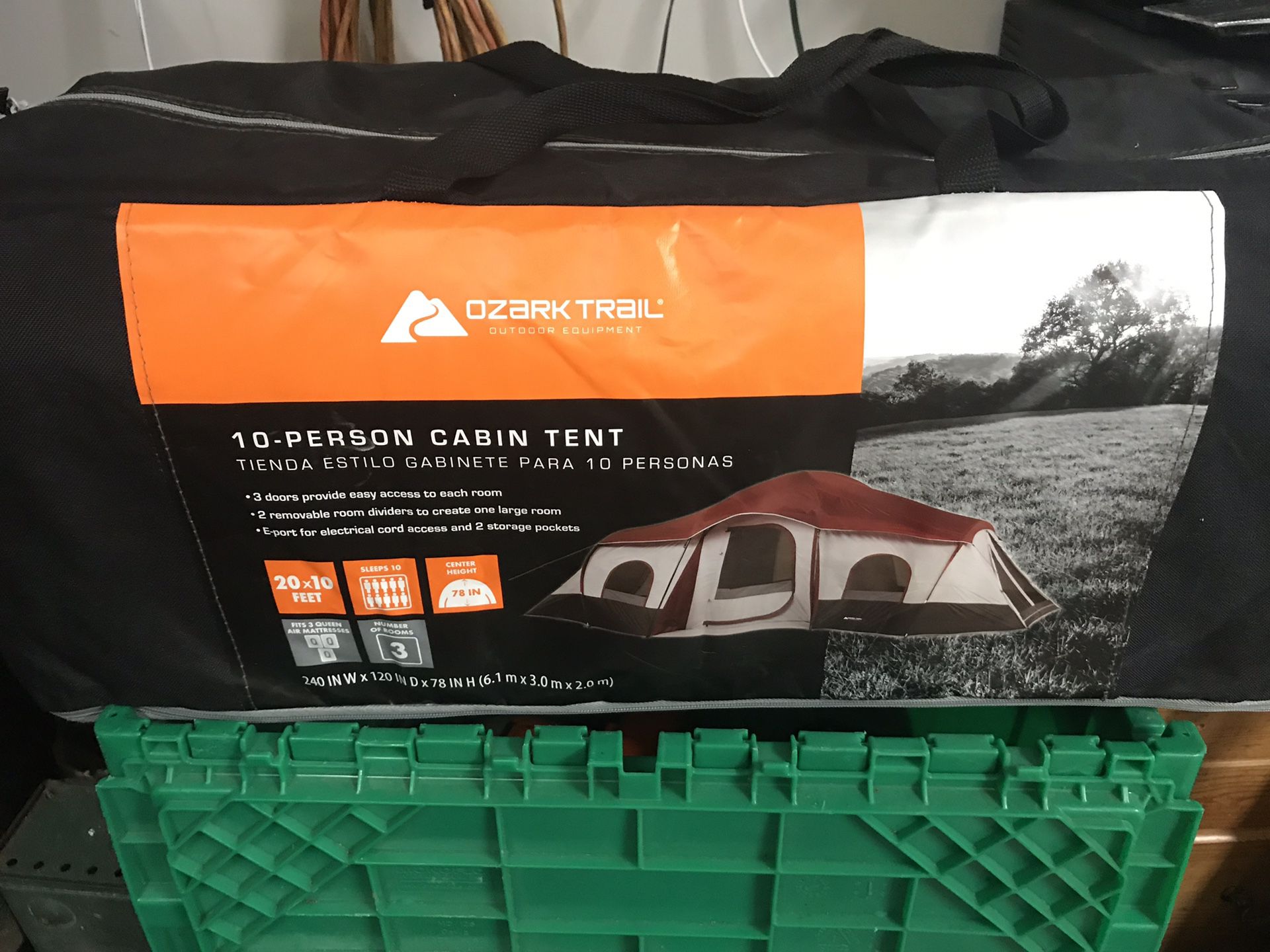 Tent for up to 10 people