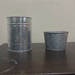 Tin Plant Pots 