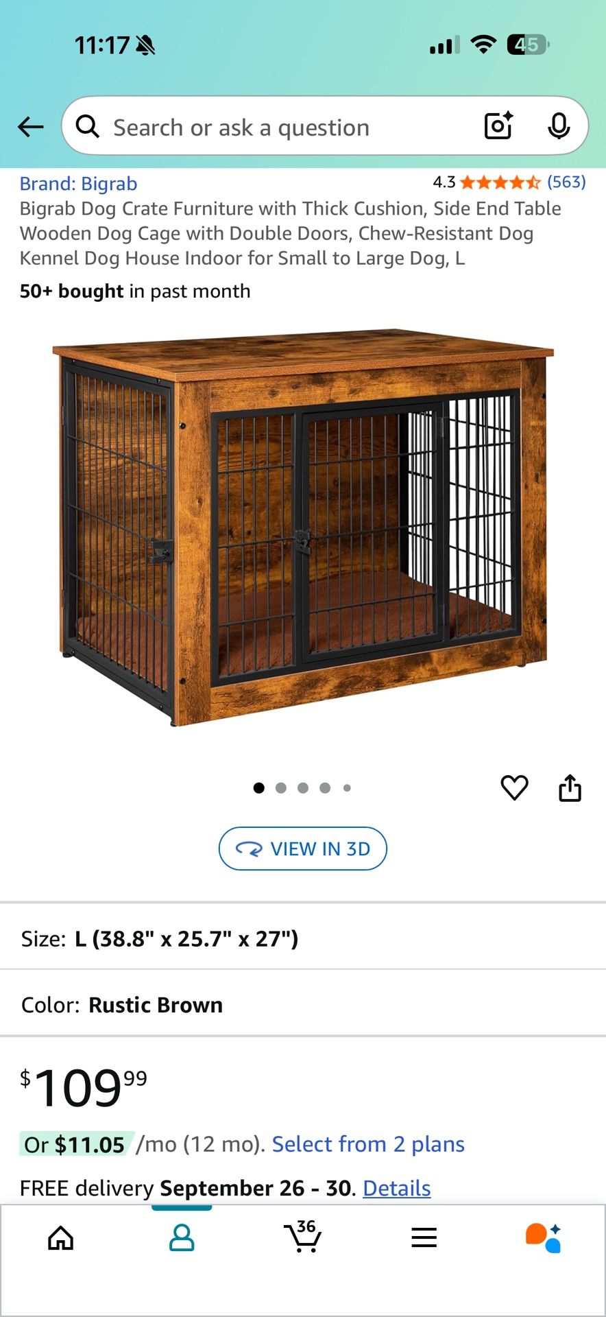 Dog Cage Furniture 
