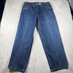 Vintage Levi’s Silver Tab Baggy Fit Jeans Men's 36x32 Blue Denim 90s Y2K #3685