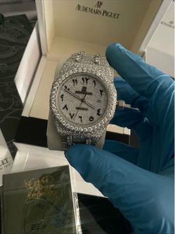 Ap moissanite watch