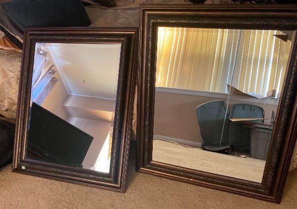 2 Mirrors For $30 Dollars Each