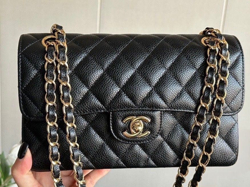 Luxury Women's Black Crossbody Bag