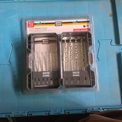 10-Piece Rotary Masonry Drill Bit Set
