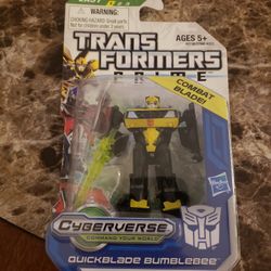Transformers Prime Cyberverse Quickblade Bumblebee