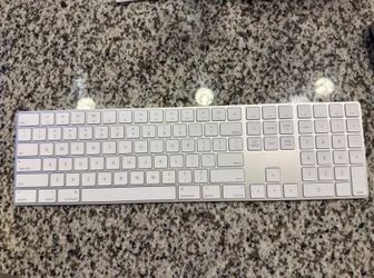 Apple Magic Keyboard With Numeric Keypad Model A1843 - Like New