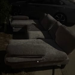Grey Sofa (Just Placed Outside) - FREE