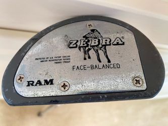 Vintage Ram Zebra mallet Putter