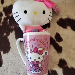 Hello Kitty In A Mug Be My Valentine