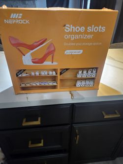 $10..Neprock Shoe Slots Organizer 20-Piece Set
