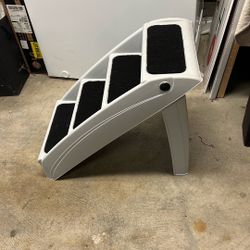 Pet Stairs Staircase For Small Dogs Bedside Climb up Gray
