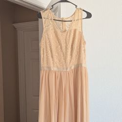 Beige Xl Casual Dress