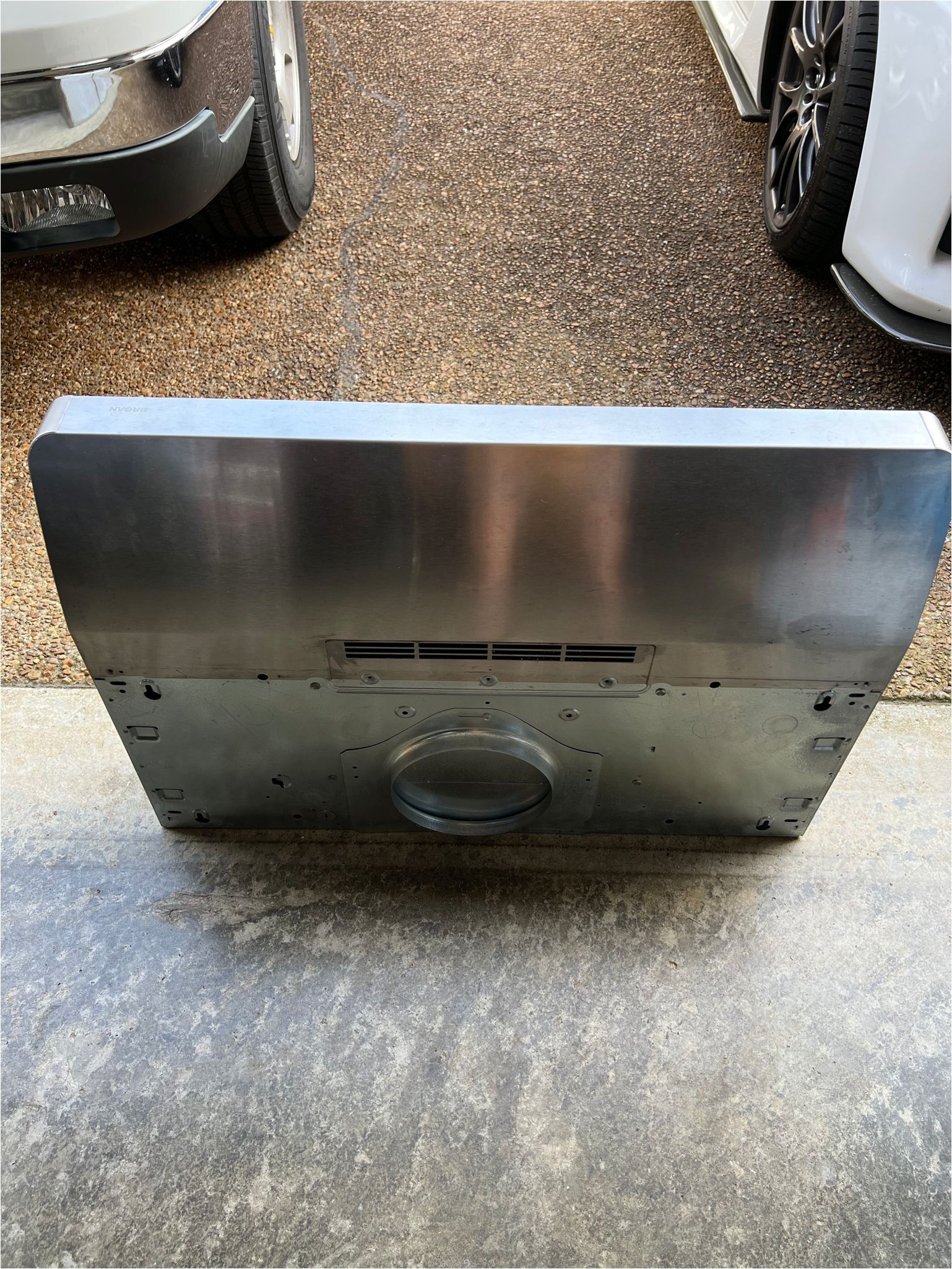 Broan Stainless Steel Vent Hood with LED Lights