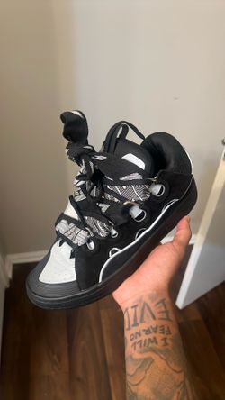 Lanvins black and silver