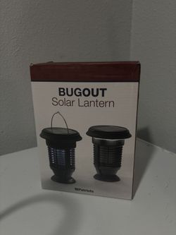 NEW bug out solar lantern