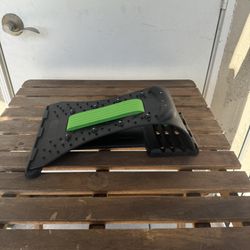 Neck Stretcher for Neck Pain Relief, Upper Back and Shoulder Relaxer for Muscle Relax and Spine Alignment, Cervical Traction Device Adjustable 4 Level