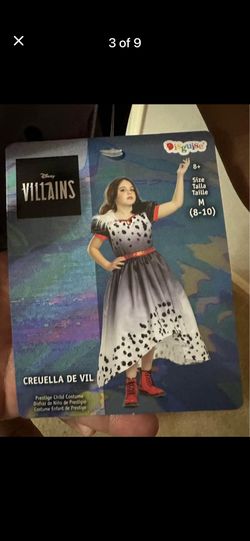 Halloween Disney Cruella Deville Costume