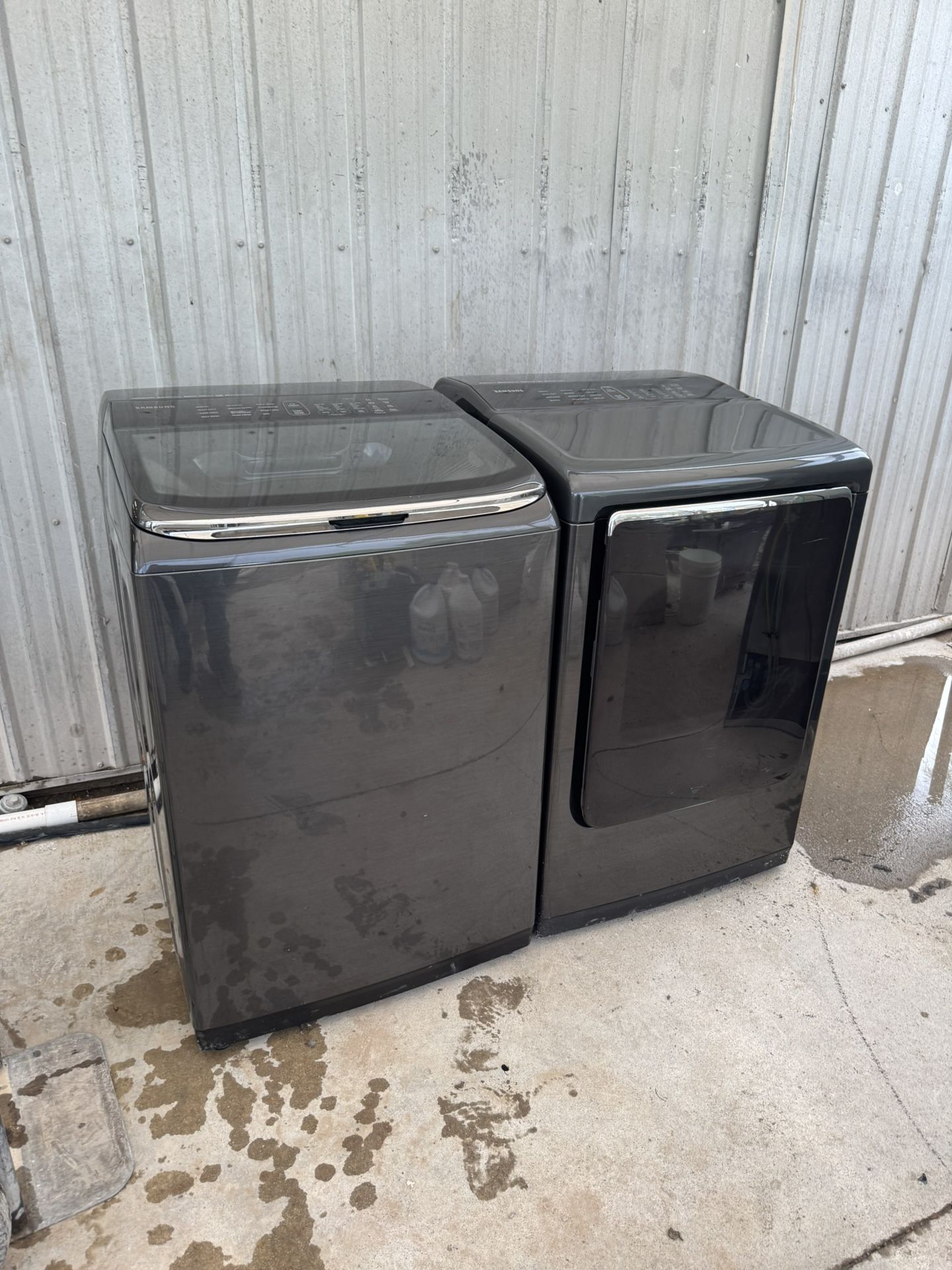 SAMSUNG WASHER AMD DRYER
