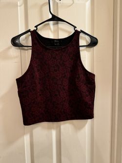 Move Out Sale: High Neck Crop Top