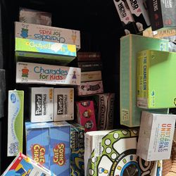Board and card games that are left starting at $5