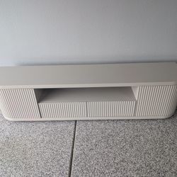 New Open Box Gray TV Stand Entertainment Center for up to 78" TV 