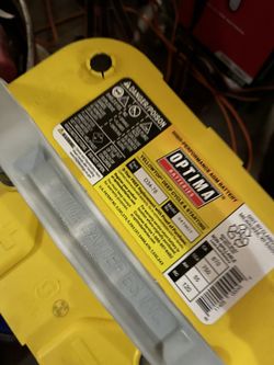 Yellow Top Optima Battery