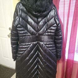 Long puffer jacket