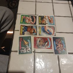 This is a 1987 Garbage Pail Kids 8th Series OS8 304A Rubbin' ROBYN trading card manufactured by Topps. The card features the characters