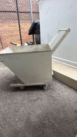 Steel/Metal Shavings dump cart