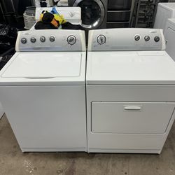 Top Load Washer & Dryer Set