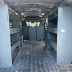 Cargo Van Shelves And Partition 