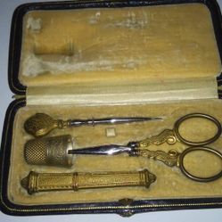 1940's Tiffany Paris Sewing Kit
