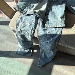 Louis Vuitton Jeans And Jacket