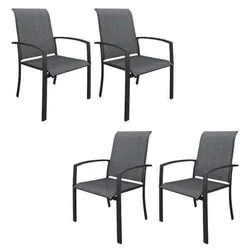 New Outdoor Dining Chairs - Set of 4