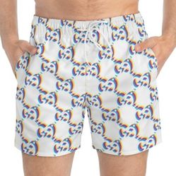 GG Static  Designer  Print  Men's Shorts   Memorial  Day, Jordan, Yezzy