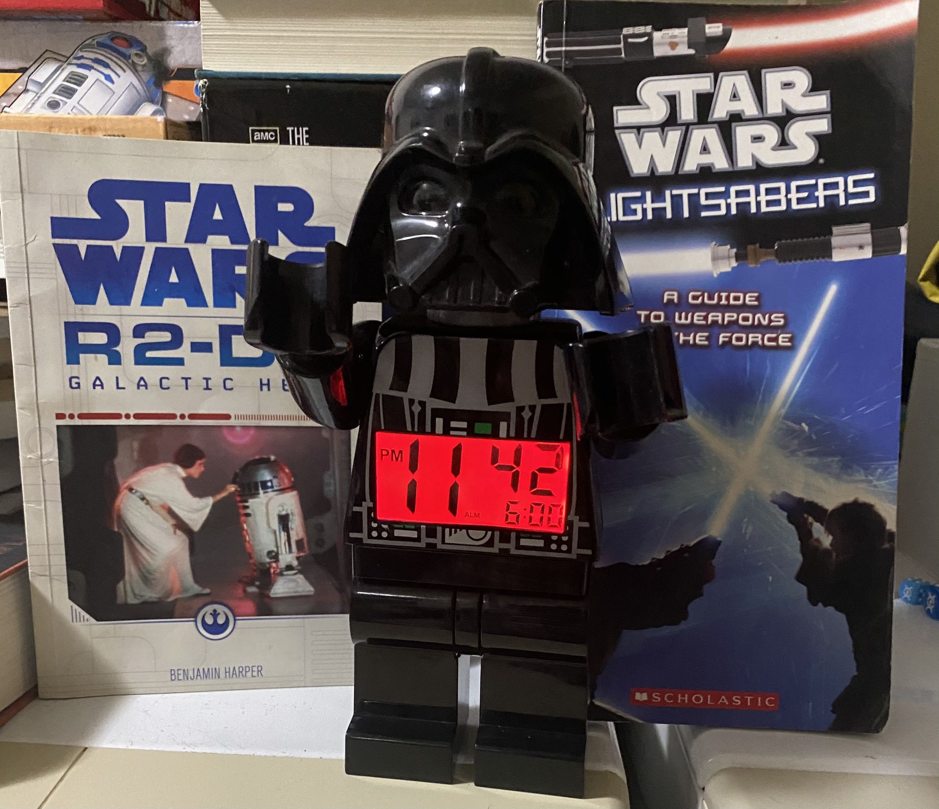 Darth Vader Lego Style Alarm Clock