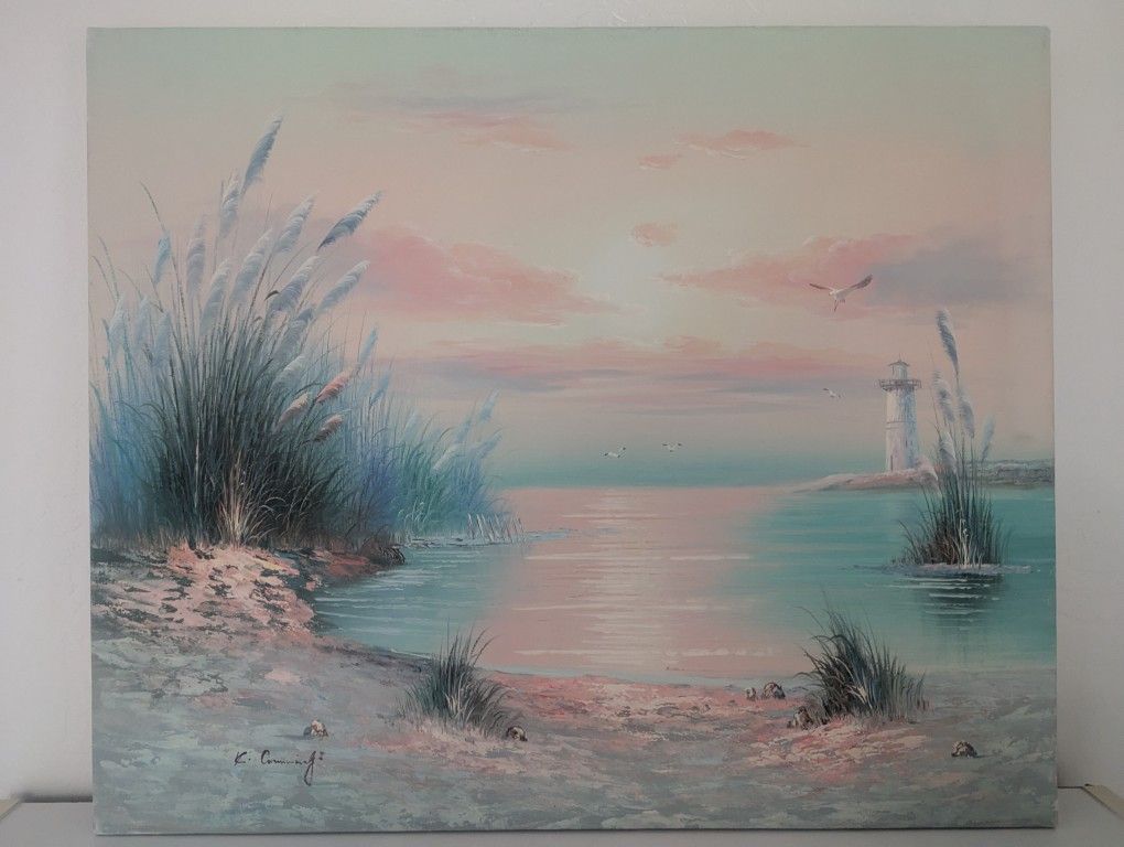 Painted Canvas K. Cummings