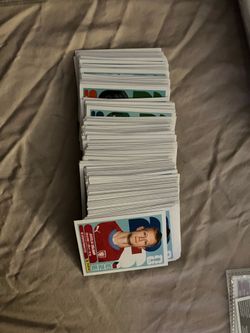 Panini white boarder stickers