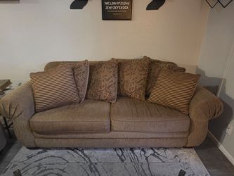 Couch and loveseat