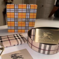 Belt And Pouch