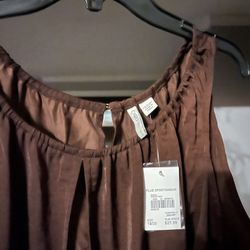 $15 Brown Top Brand New Size 18/20